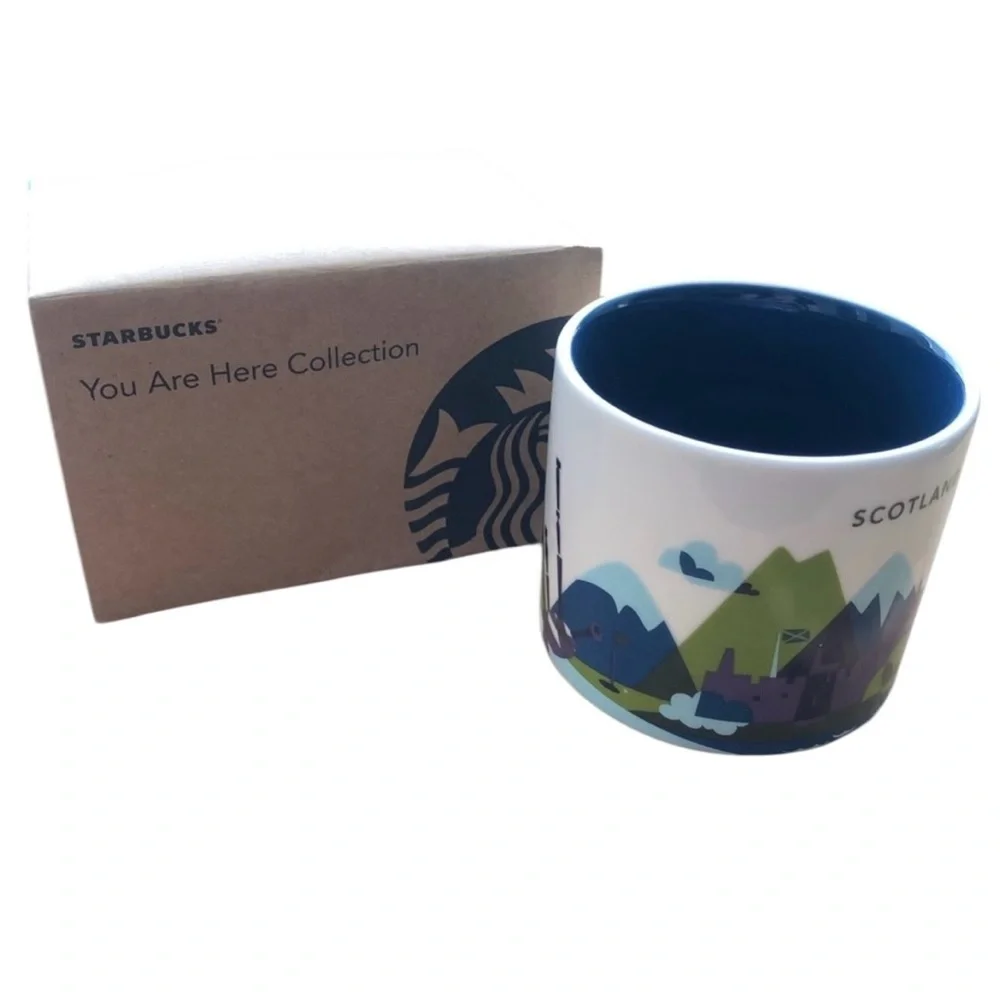 Starbucks You Are Here Scotland Mug NIB